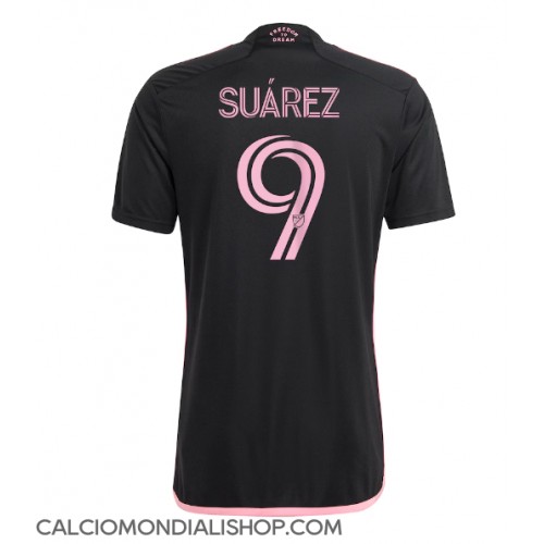 Maglie da calcio Inter Miami Luis Suarez #9 Seconda Maglia 2024-25 Manica Corta